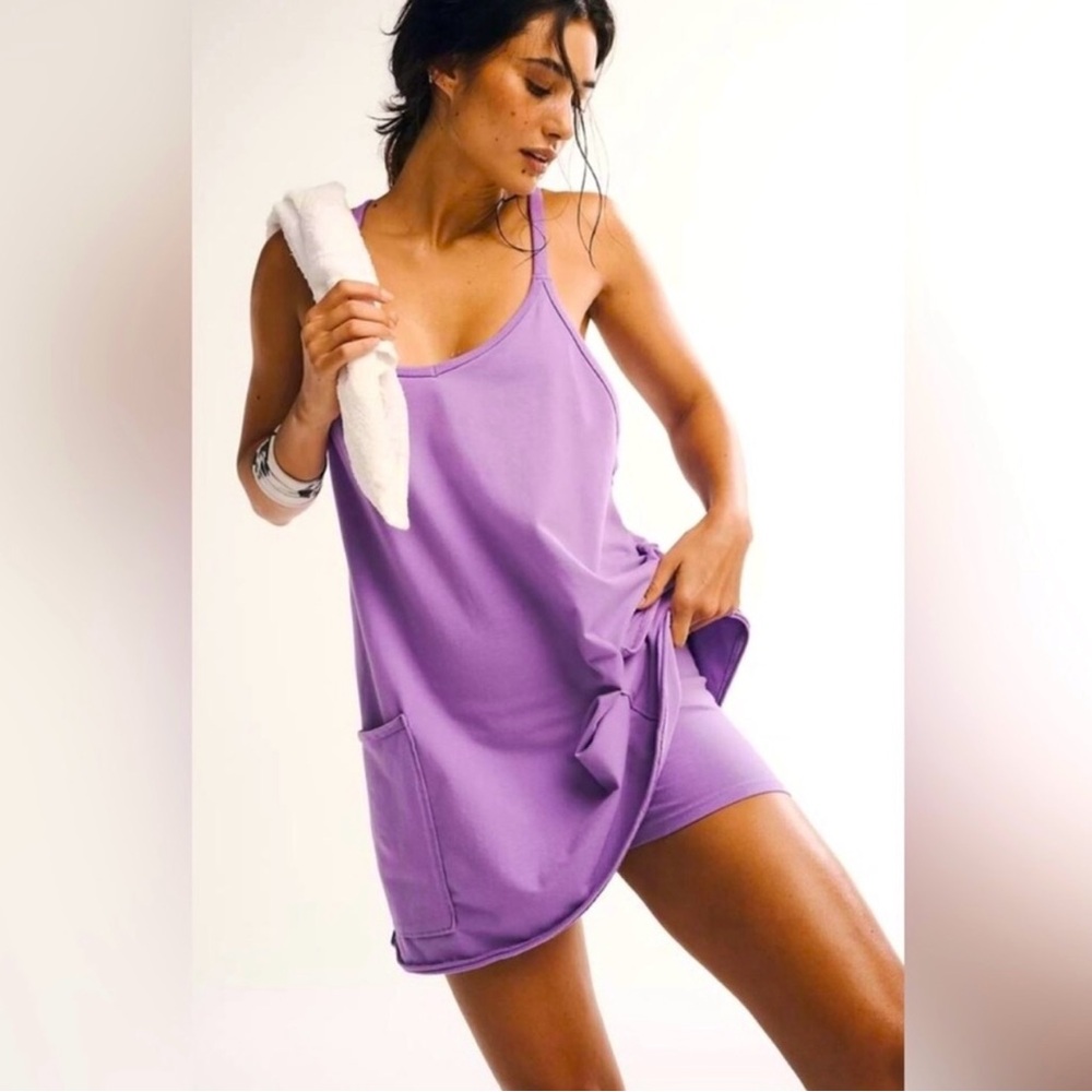 NWOT FP Movement Hot Shot Mini Dress~ Superberry